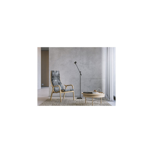 Tyson golvlampa vipparm svartstruktur