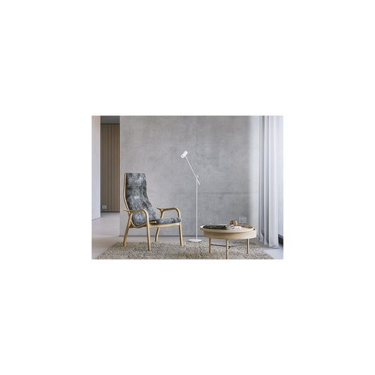 Tyson golvlampa vipparm vitstruktur