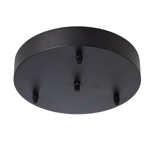 Upphäng rund 3:a svart