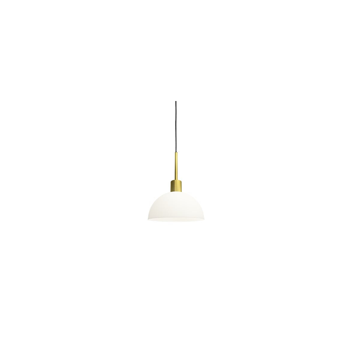 Vienda pendel mässing/opal glas