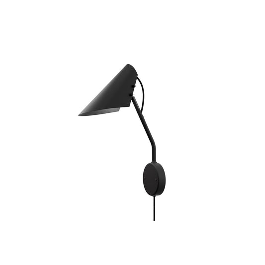 Vincent vägglampa svart