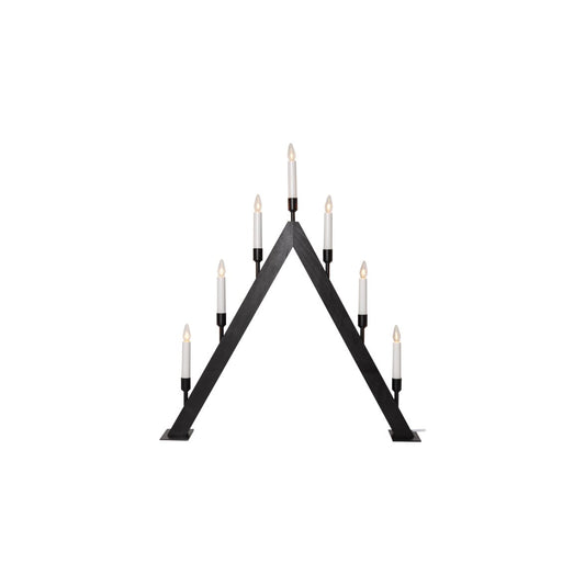 VIND ljusstake svart