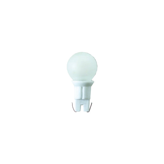 Microlampa push-in 12V rund frostad, vit sockel White