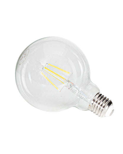 Filament dekorationslampa LED dimbar glob E27 4W Ø95mm