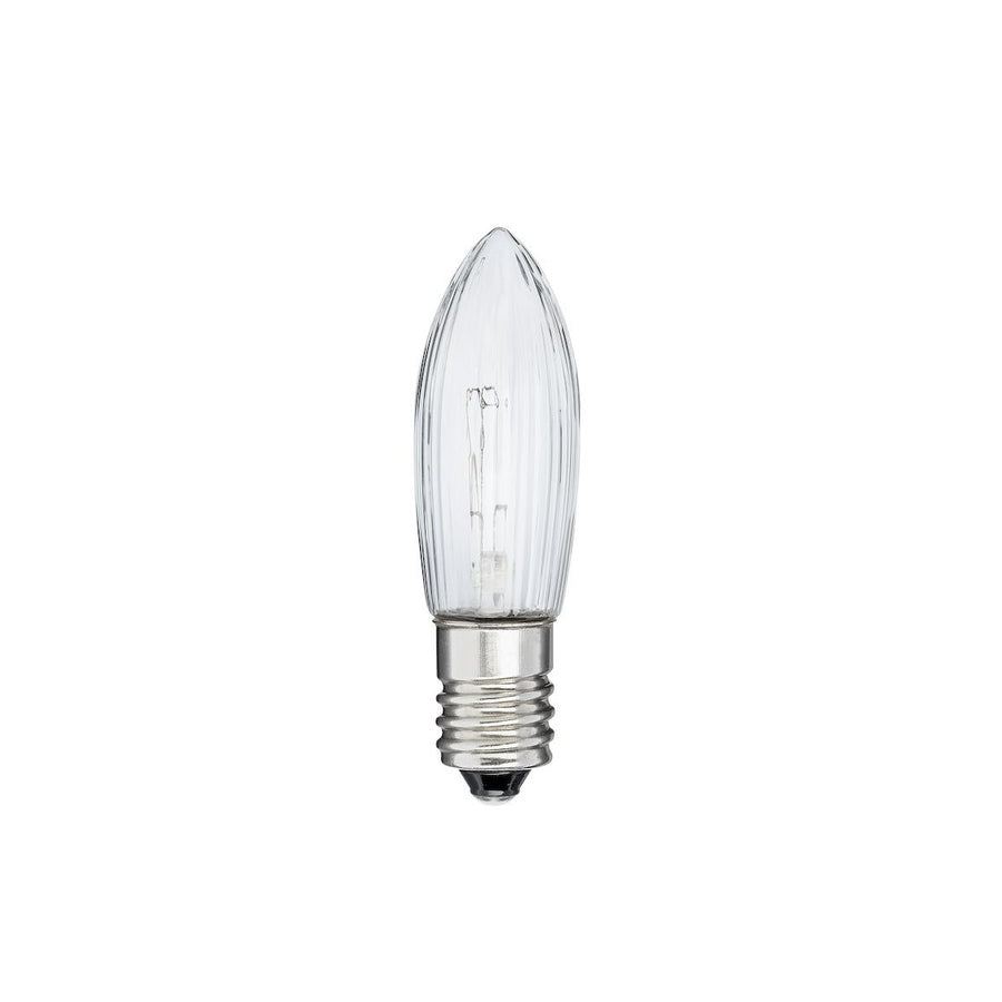 34V 3W topplampa E10 klar 3-fp