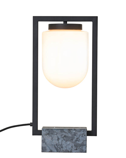 Stanley bord/golvlampa IP44 H53 cm sandsvart