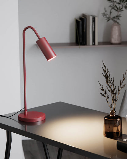 Curve bordslampa