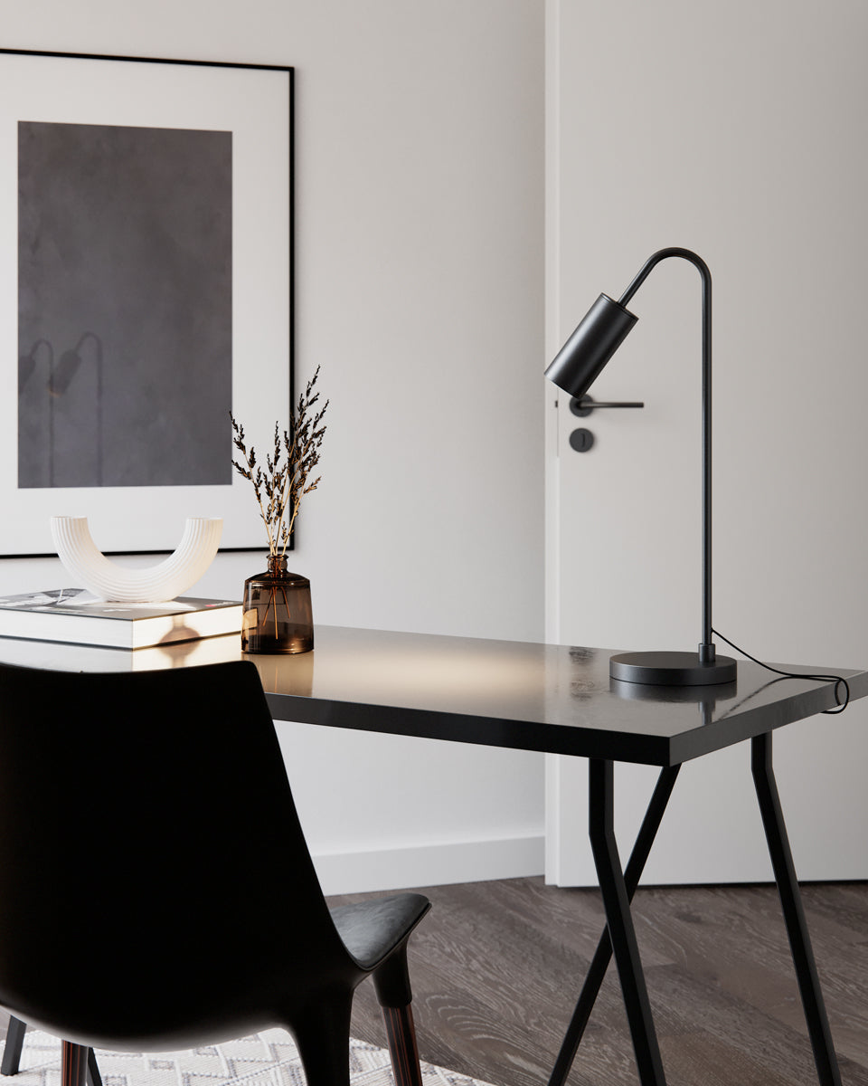 Curve bordslampa