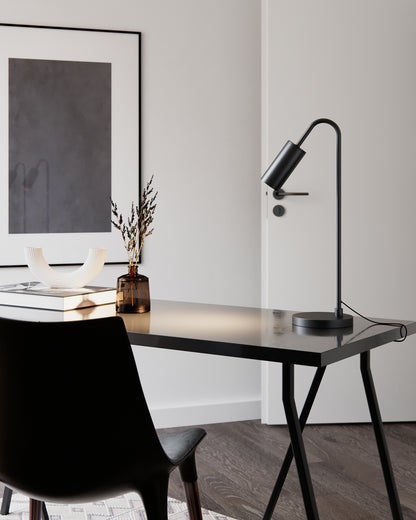 Curve bordslampa