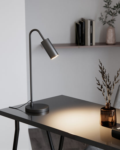 Curve bordslampa