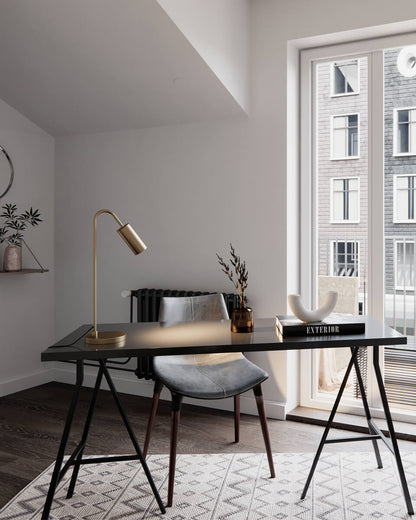 Curve bordslampa