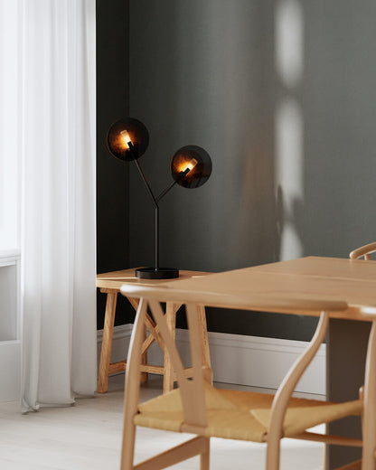 Turno bordslampa matt svart
