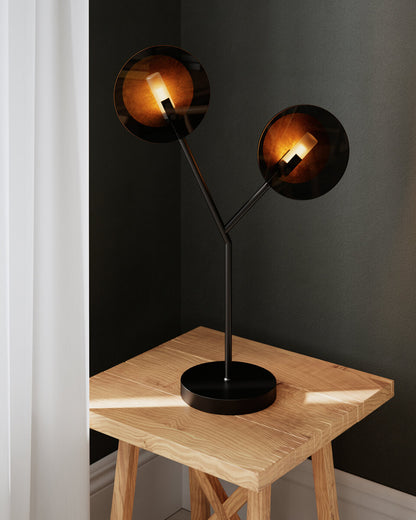 Turno bordslampa matt svart
