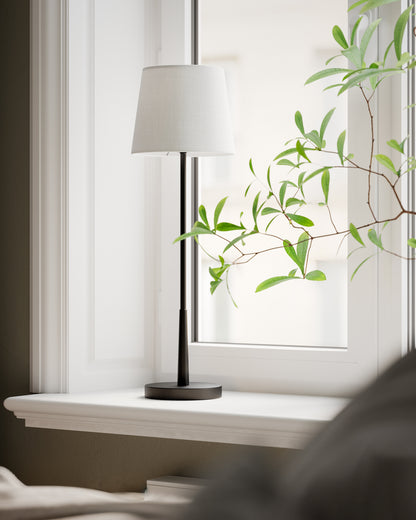 Lumi bordslampa guld/vit