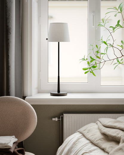 Lumi bordslampa guld/vit