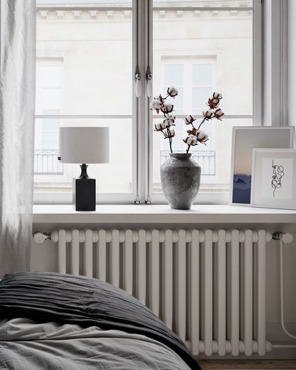 Woody bordslampa svart/vit