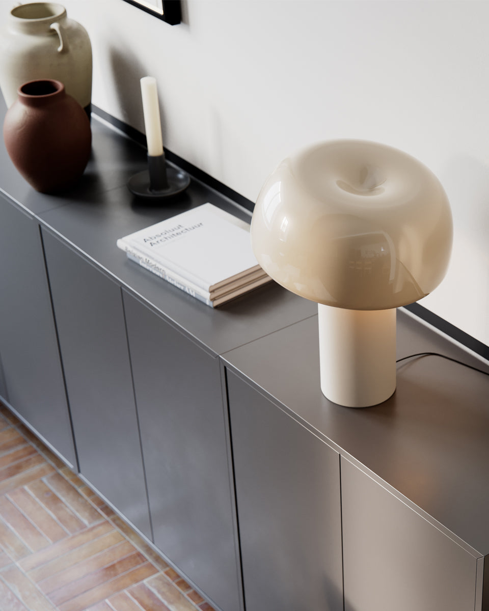 Lean on Me bordslampa beige