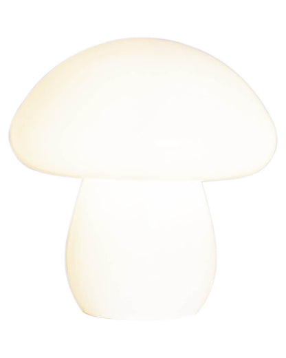 Mira Mushroom bordslampa H30 cm vit