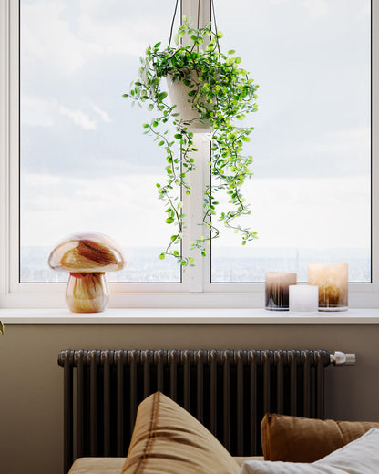 Mira Mushroom bordlampa H30 cm natur