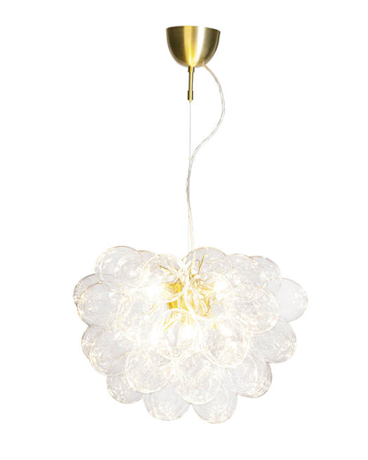 Gross taklampa Ø50 cm mässing/klar