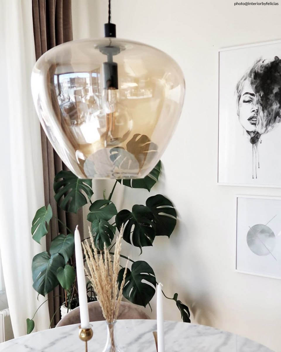 Bellissimo Grande taklampa Ø40 cm