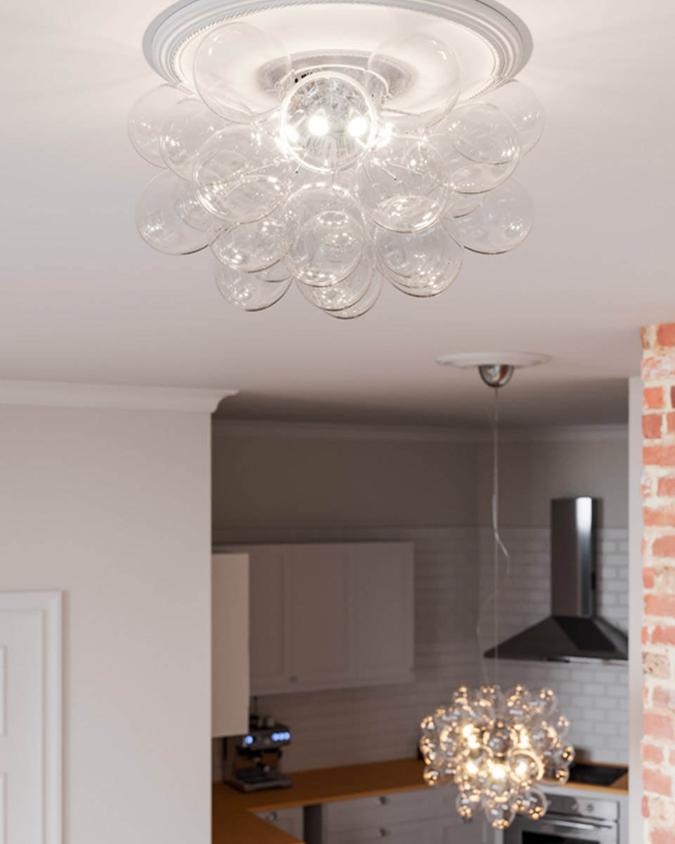 Gross plafond Ø50 cm