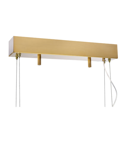 Triumph taklampa bar L80cm mässing/klar