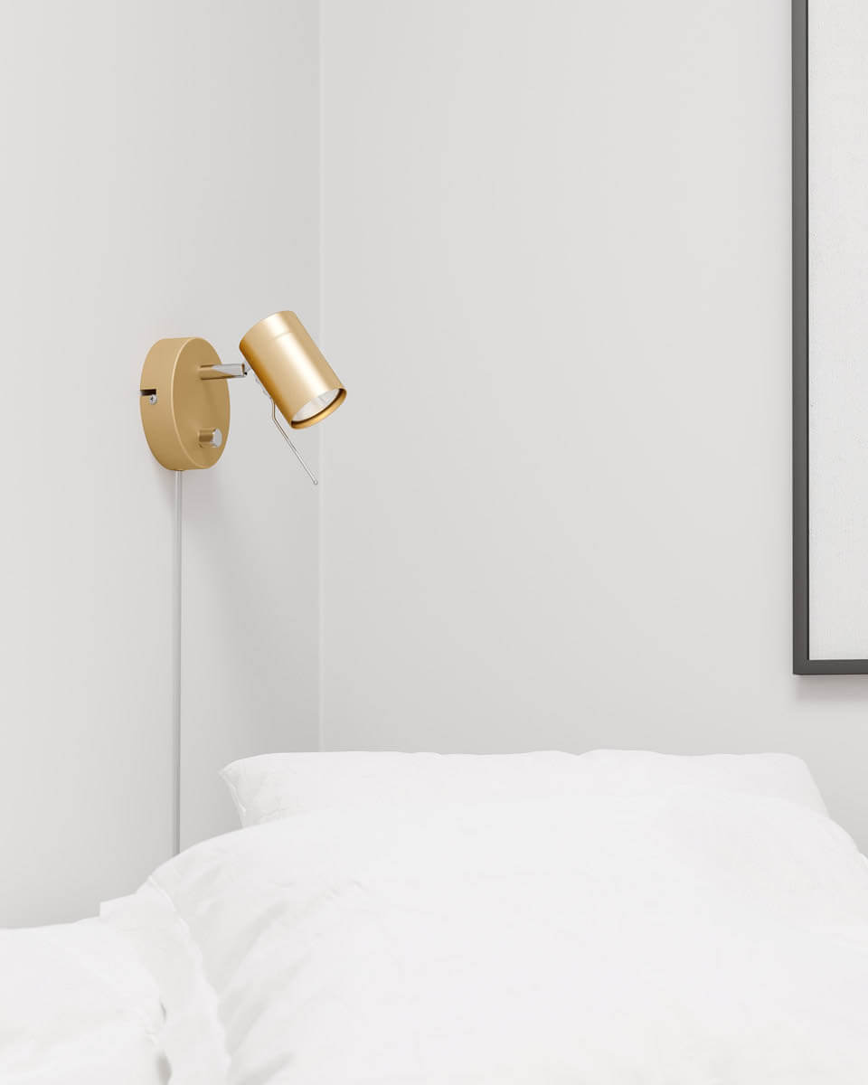 Correct vägglampa