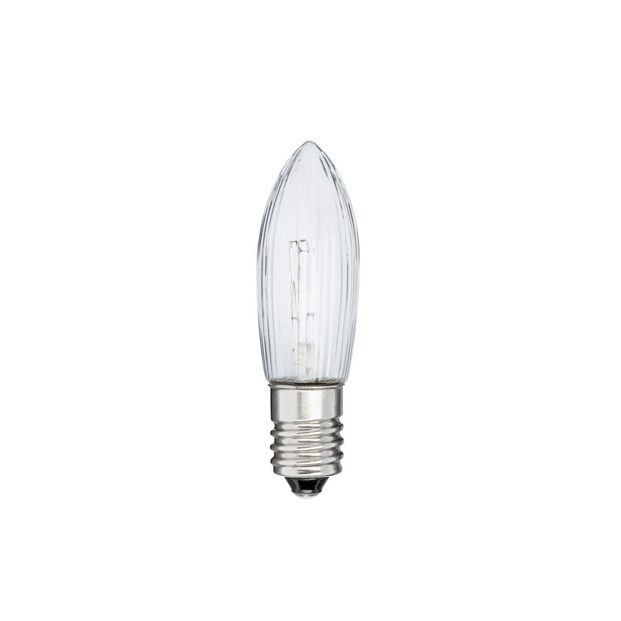 55V 3W topplampa E10 klar 3-fp