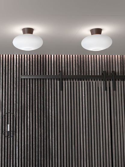 Bullo plafond oxid/opal lång