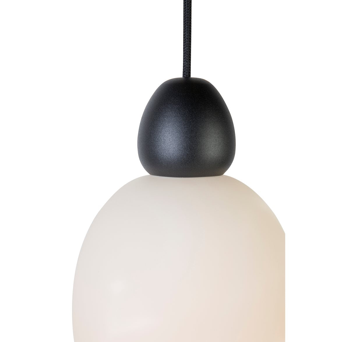 BUDDY taklampa svart/opal