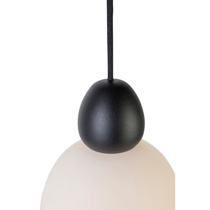 BUDDY taklampa svart/opal