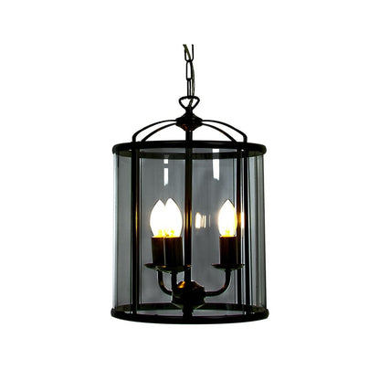 BUDGIE taklampa svart/rök 28cm