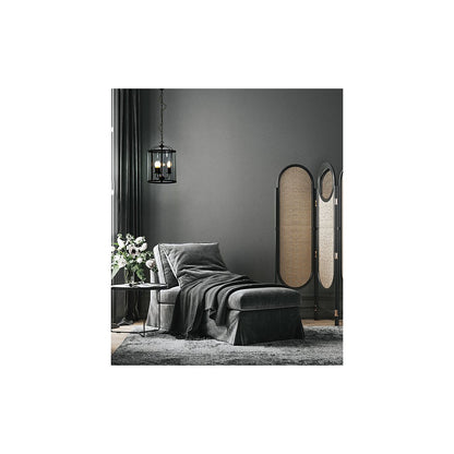 BUDGIE taklampa svart/rök 28cm