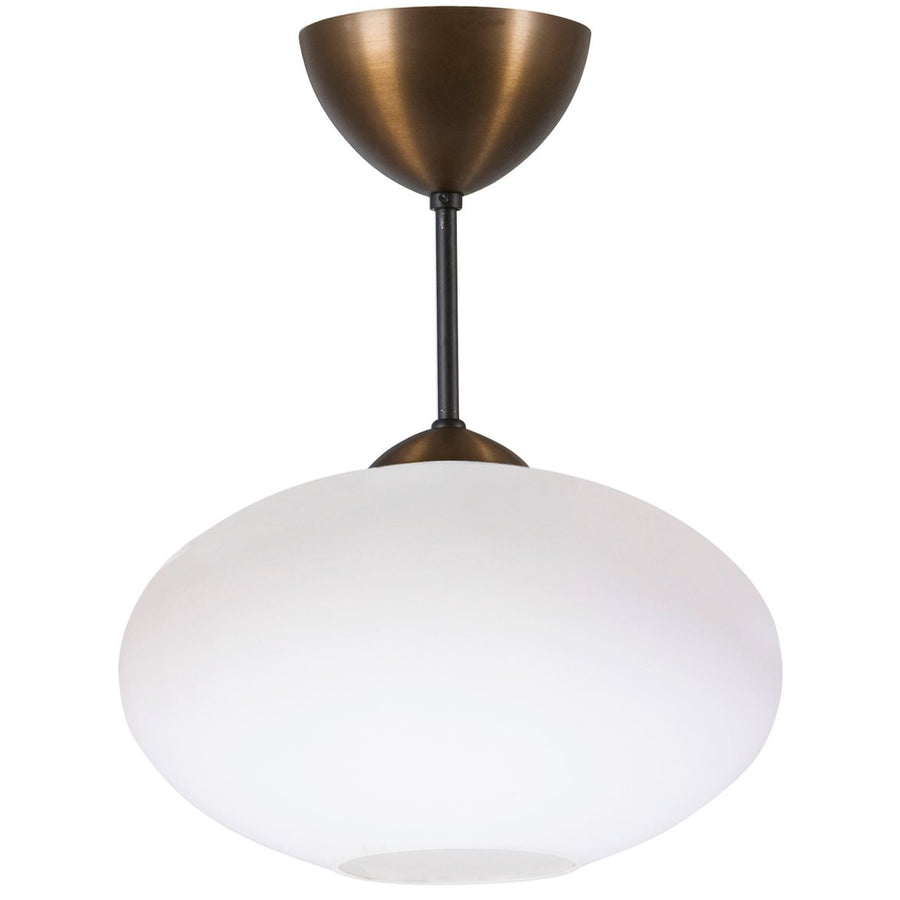 Bullo plafond oxid/opal lång