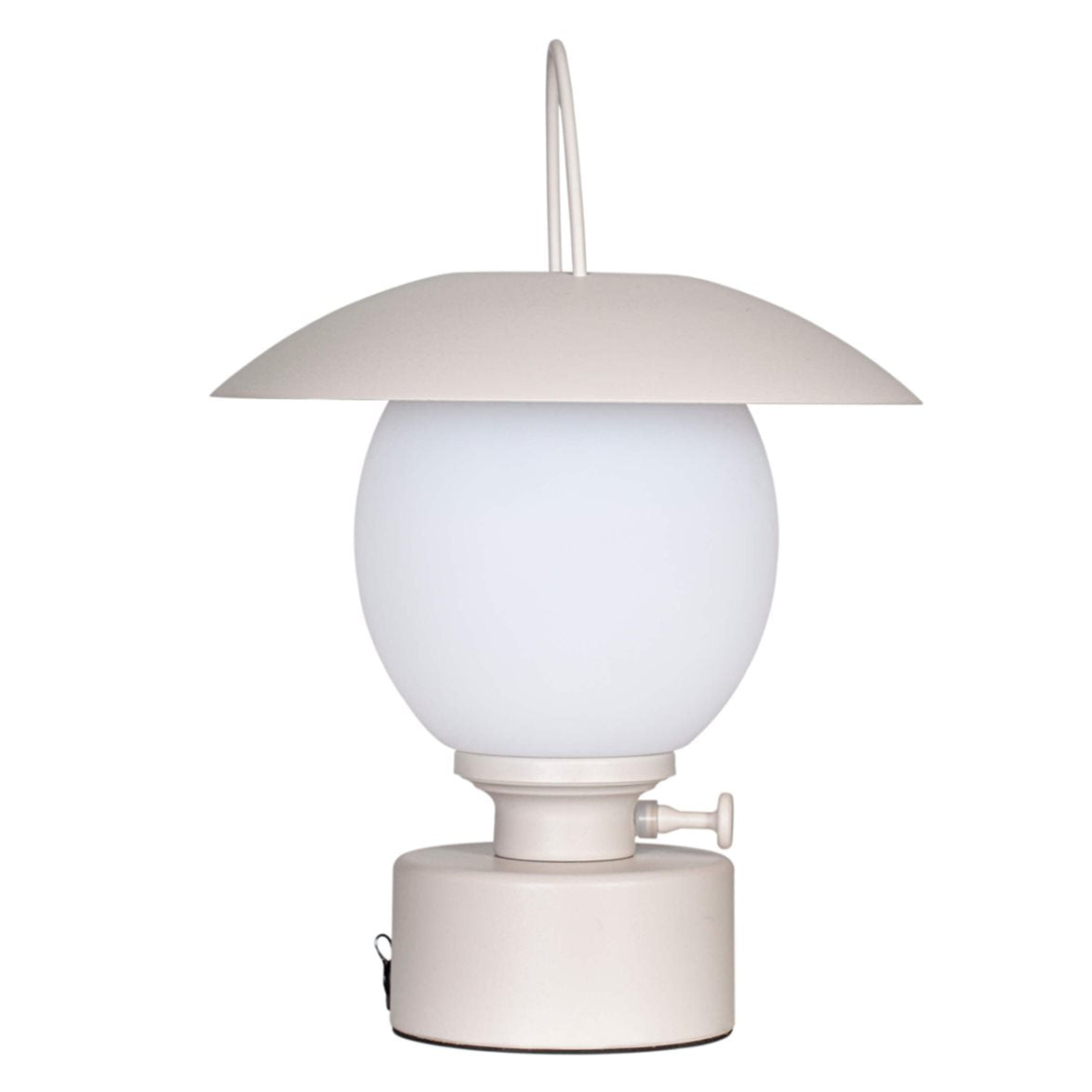 CASTRO bordslampa laddbar beige