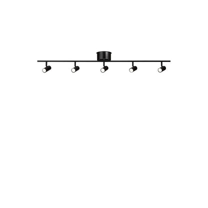 Cato 5 skena mattsvart/mattsvart