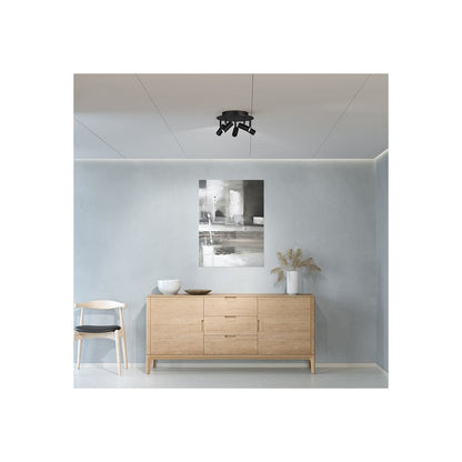 Cato 5-spot mattsvart/mattsvart