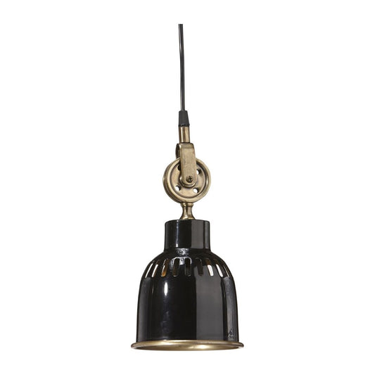 CLEVELAND taklampa svart/antik 14cm