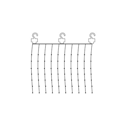 Dew drop gardin 1 meter