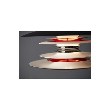 Diablo pendel Ø40 mattsvart/blankröd