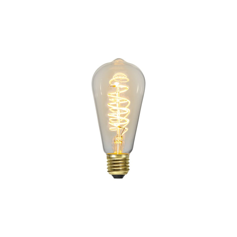 Edison LED 3-steg klar 2100K