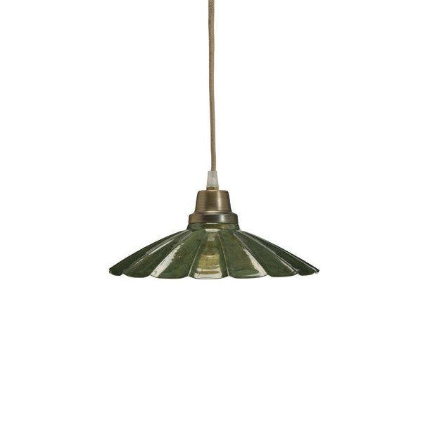 Ester fönsterlampa grön 24 cm