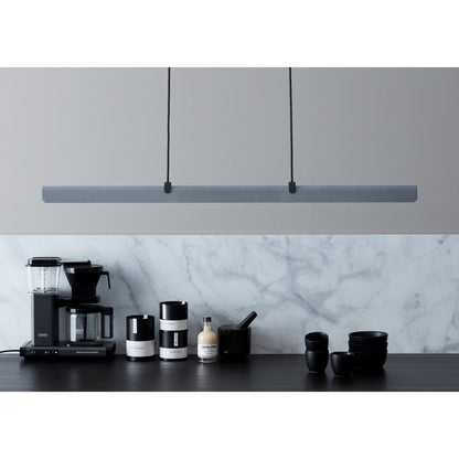 FOLD linjär taklampa 118cm betong