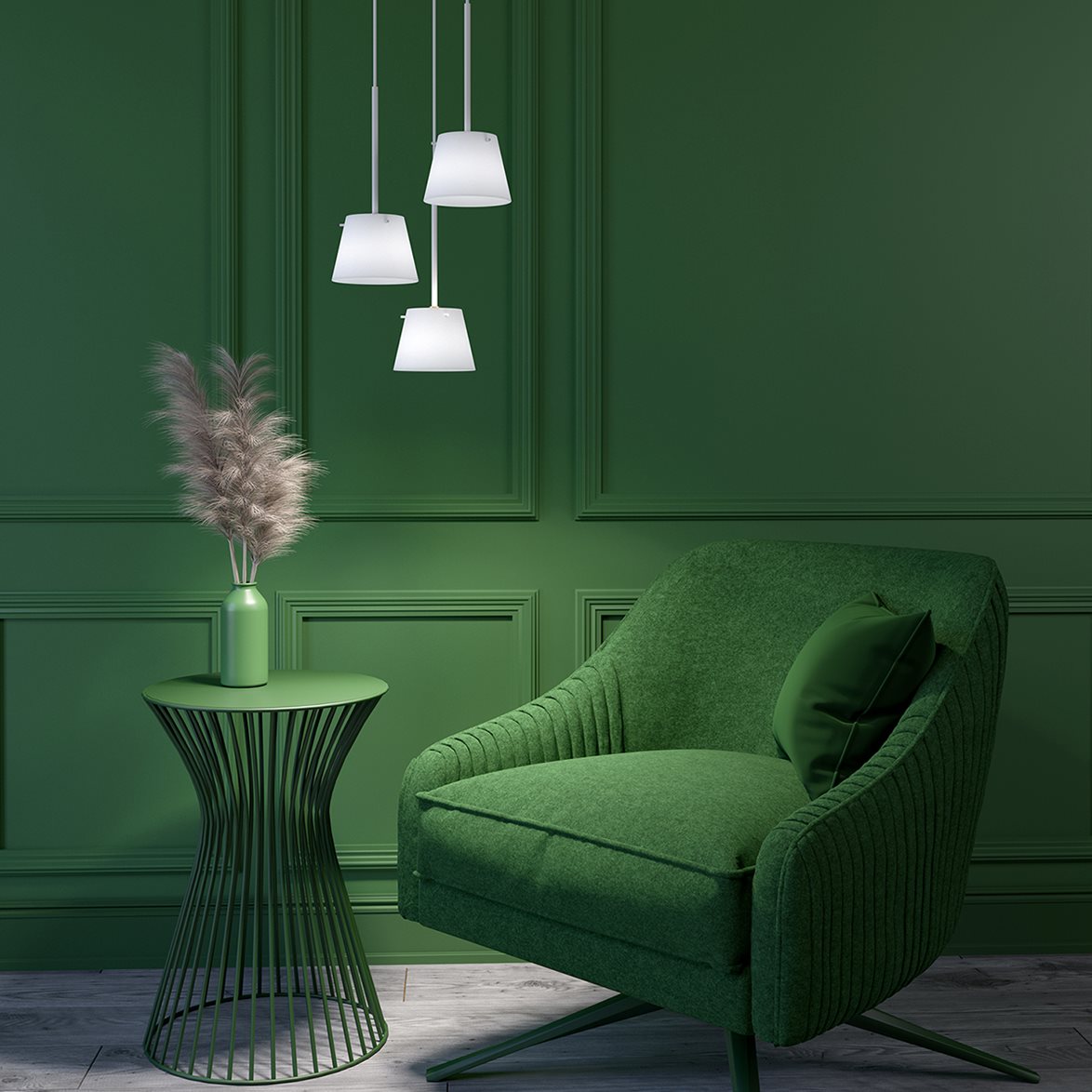 Gil bordslampa vit