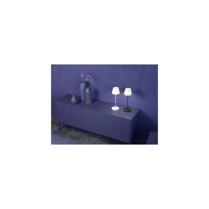 Gil il Grande bordslampa svart/opal glas