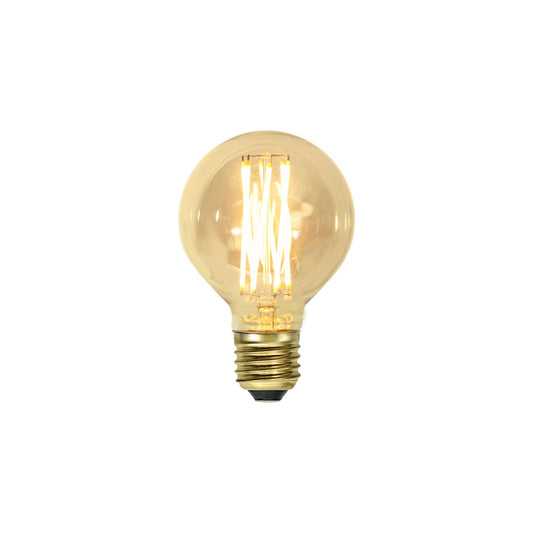 Glob LED E27 amber 80mm 240lm 1800K dimbar