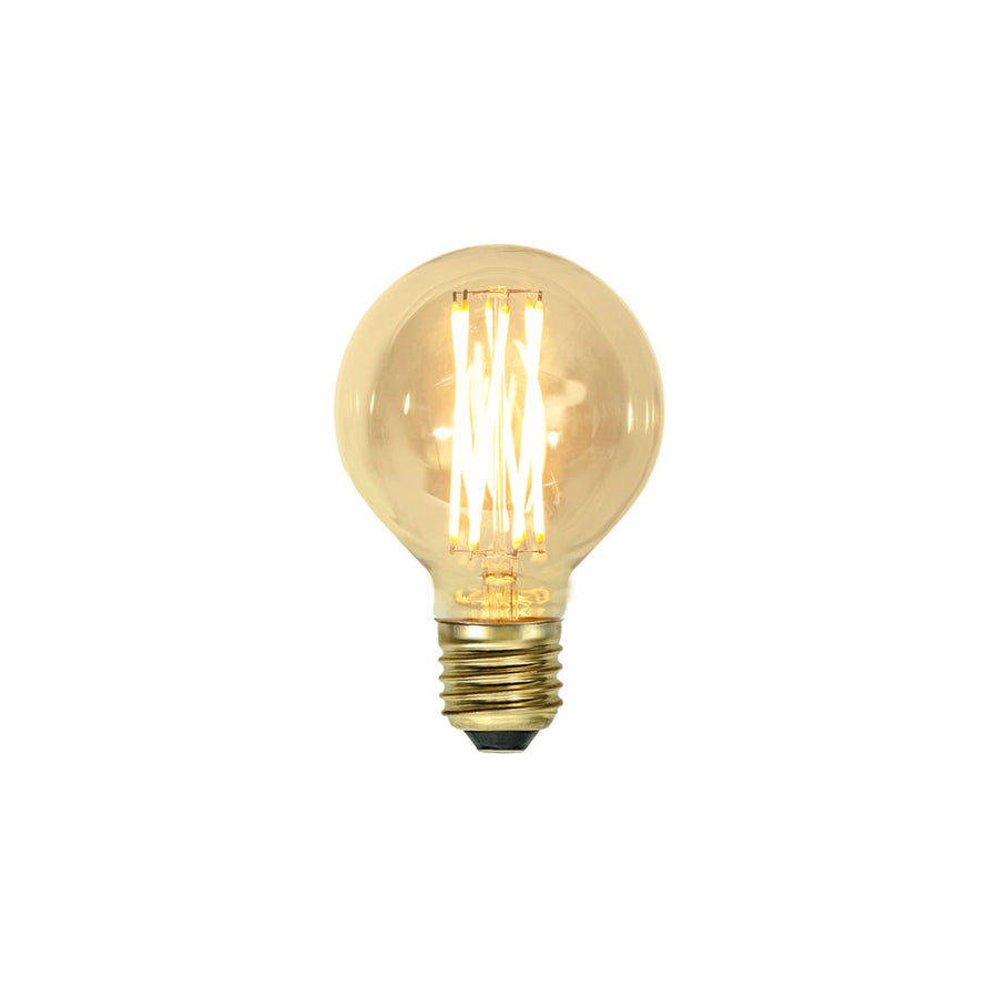 Glob LED E27 amber 80mm 240lm 1800K dimbar