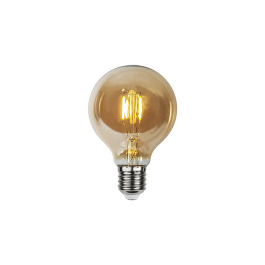 Glob LED 24V amber 4-pack E27 28lm