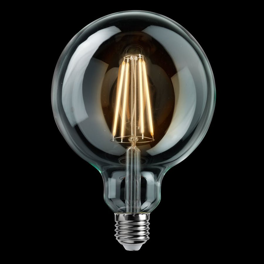 Glob LED E27 3-steg klar 125mm 720lm 2200K